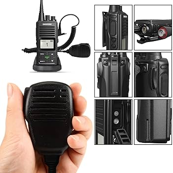 Amazon.com: SAMCOM Two Way Radios with Speaker Hand Mic